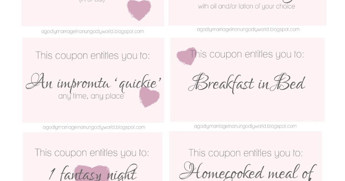 download your romantic coupons